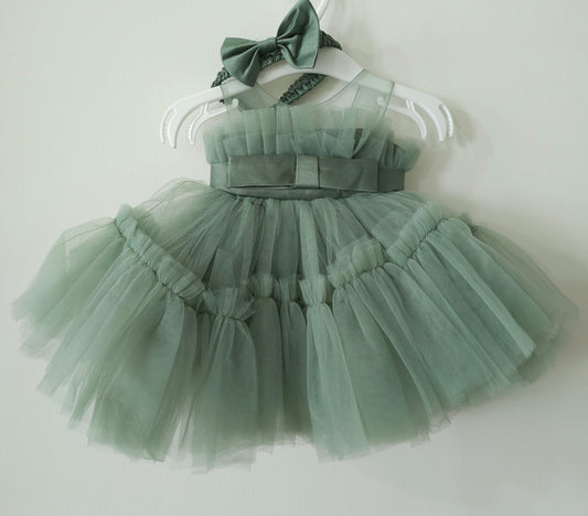 Doll Dress ( green )